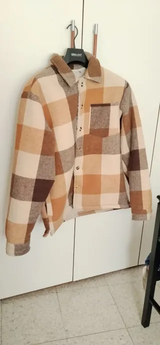 Giacca pile e lana !Solid taglia S