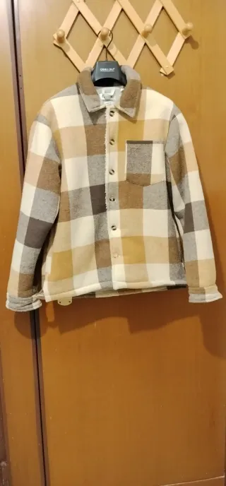 Giacca pile e lana !Solid taglia S