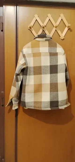 Giacca pile e lana !Solid taglia S