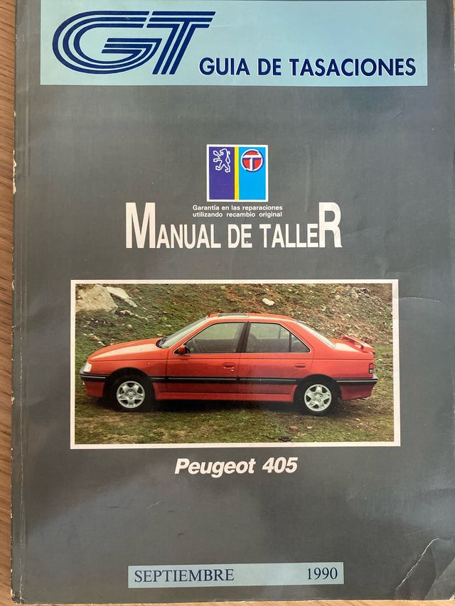 Manual Taller Peugeot 405 (1990)
