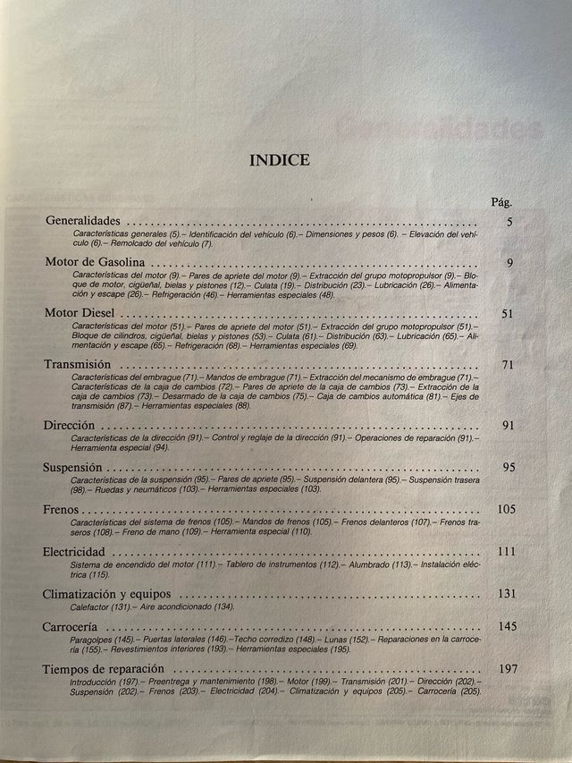 Manual Taller Peugeot 405 (1990)