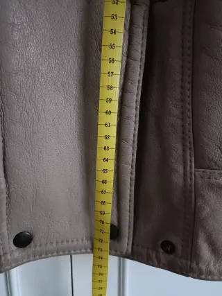 Chaqueta de piel mouton auténtica