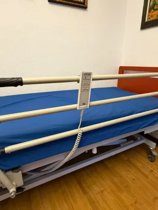 Cama articulada hospitalaria