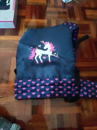 Portabebés de juguete unicornio
