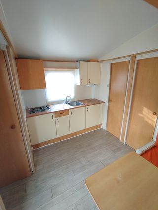 Moobil Home con porche modelo mediterranea