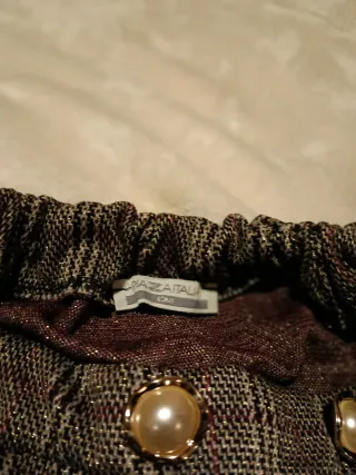 Gonnellina bambina 9 anni a quadri