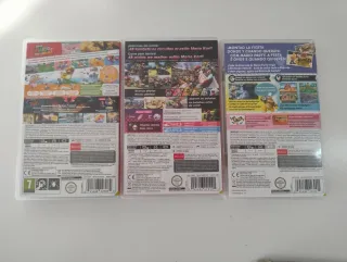 Pack 3 Juegos Mario Switch