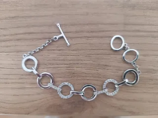 Conjunto Swarovski Oro blanco