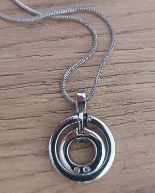 Conjunto Swarovski Oro blanco