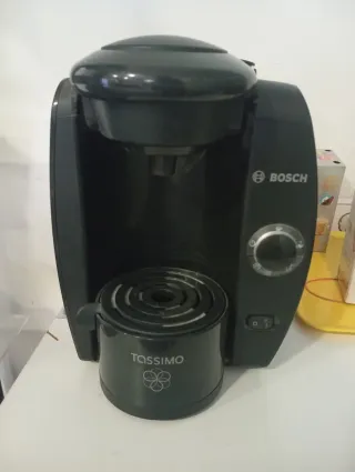 Cafetera Tassimo Bosch Negra