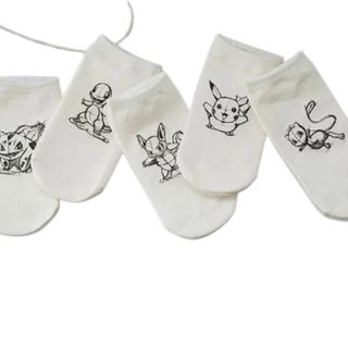 Calcetines cortos Pokemon Caja 5 Pares - Unisex