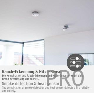 Detector de humo y calor inteligente - Brennenstuh
