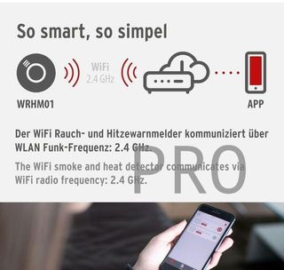 Detector de humo y calor inteligente - Brennenstuh