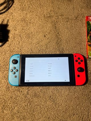 Nintendo Switch + 3 giochi e custodia