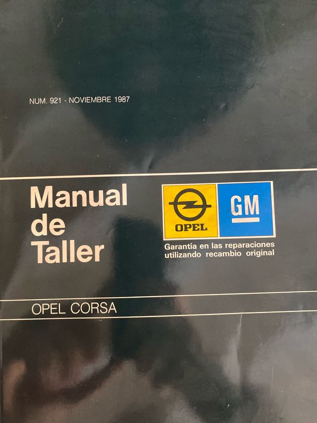 Manual Taller Opel Corsa 1987