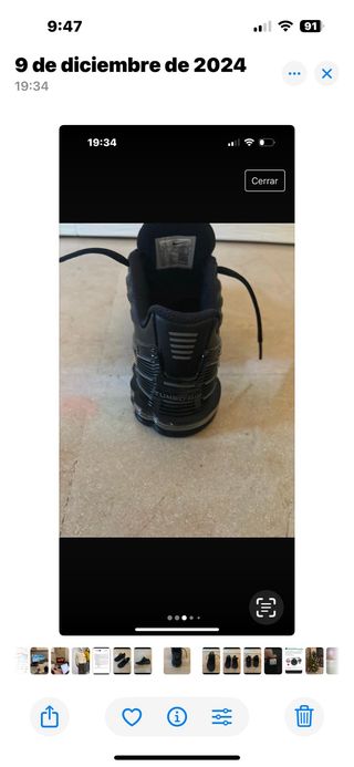 Zapatillas Nike Air Max Plus Negras Talla 39