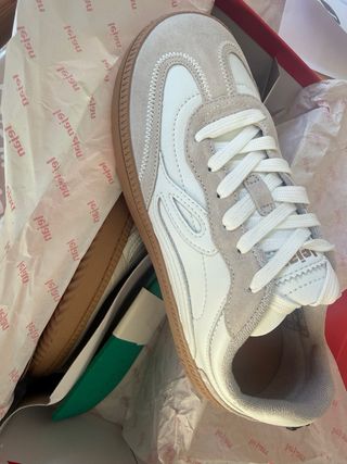 Scarpe sportive Lejan One Barefoot Beige/Bianco