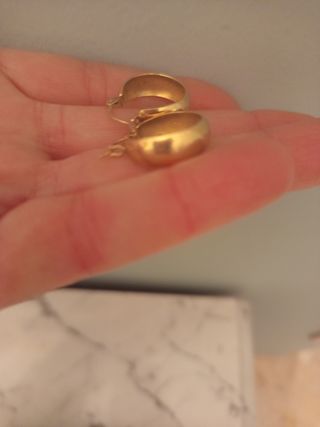 Aros Oro 18k, peso 4.78gr, nada negociable
