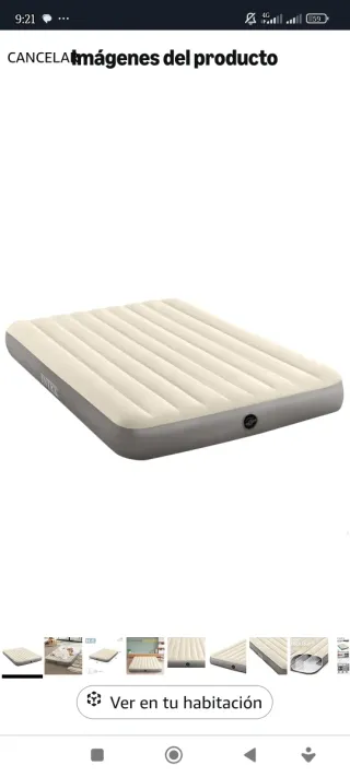 Colchón Hinchable Intex 152cmx203*9 cm Nuevo