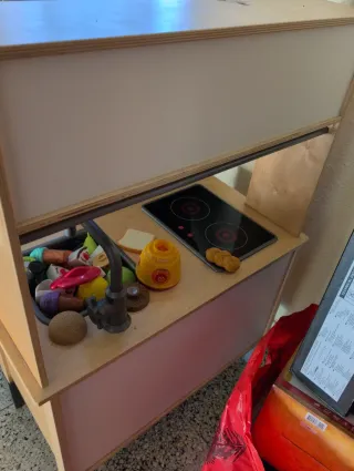 Cocinita de madera IKEA