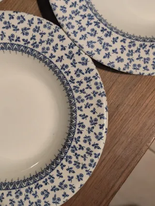 Set 4 Piatti Fondi English Ironstone