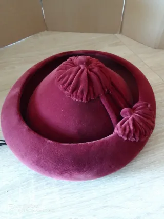 Sombrero Calañes Burdeos Talla 3 Mujer Ivan