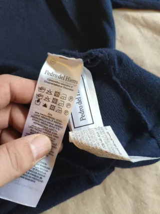 Jersey Pedro del Hierro Azul Hombre