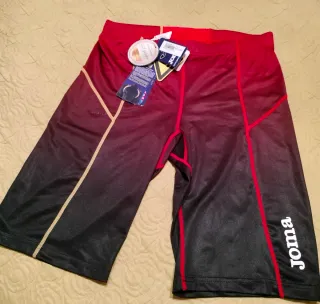 Mallas Joma Chica Negro Rojo