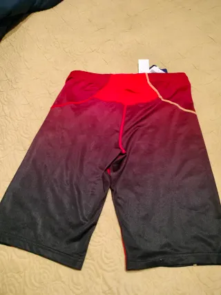 Mallas Joma Chica Negro Rojo