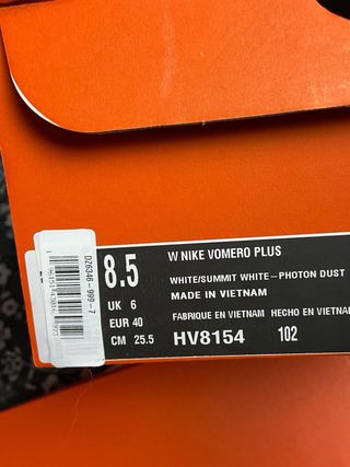 Nike vomero Plus Donna Bianco