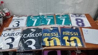 Camisetas retro futbol Ronaldo Real Madrid