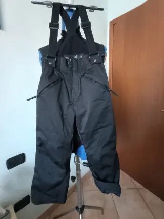 Pantaloni da neve bambino neri, 6 anni