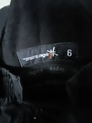 Pantaloni da neve bambino neri, 6 anni