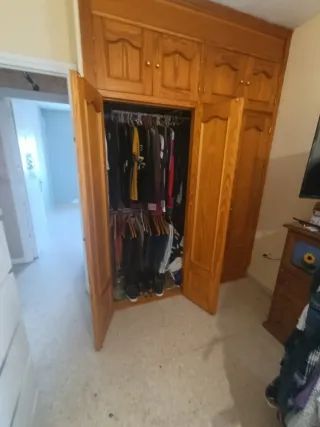 Frente de armario provenzal de madera