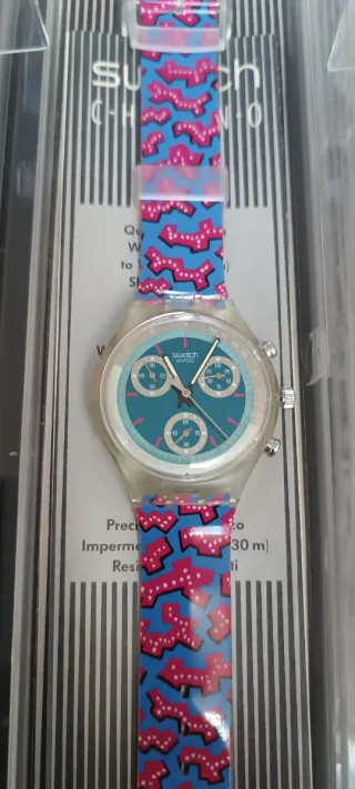 Collezione Orologi Swatch Chrono anni 90.nos