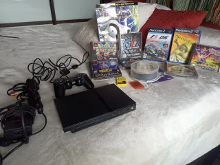 Console PlayStation 2 Nera + Giochi