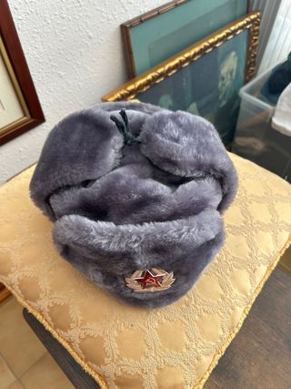 Gorro militar ruso invierno