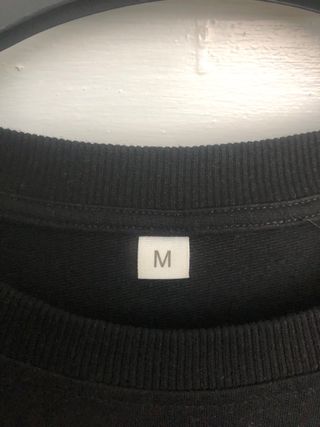 Sudadera Negra Shein Talla M