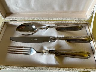 Set posate vintage Argento 800 Solingen