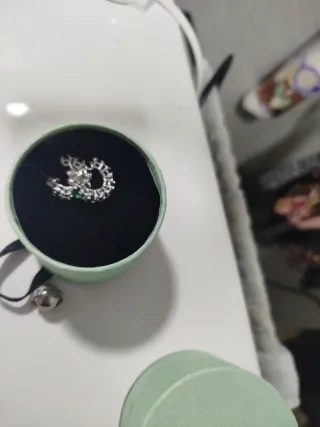 Pendientes Tous Aro Plata Piedras