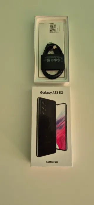 Samsung Galaxy A53 5G Nero. Regalo 5 custodie.