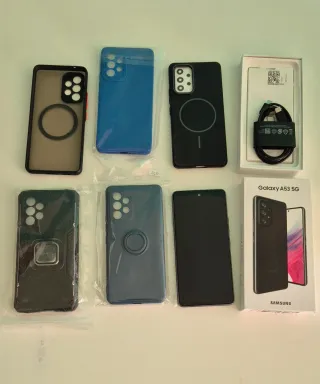 Samsung Galaxy A53 5G Nero. Regalo 5 custodie.