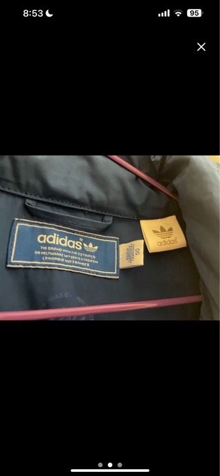 Pack 3 chaquetas impermeables Adidas