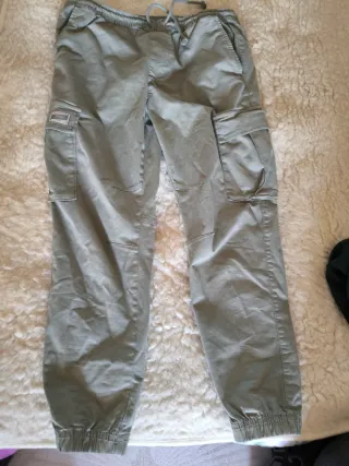 Pantalón Cargo Zara Talla L