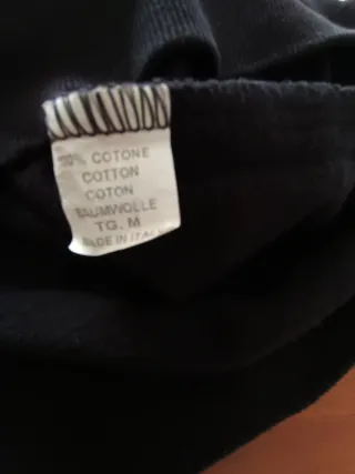 Felpa uomo FAIS nera con stampa