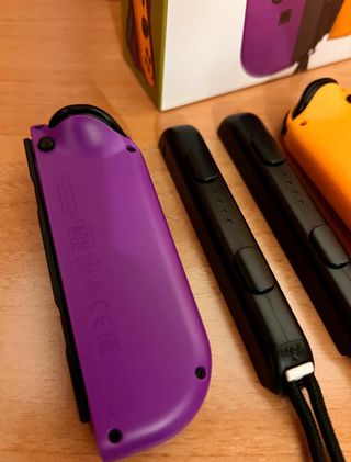 Joy-Con Nintendo Switch Viola e Arancione