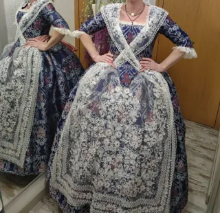 Vestido Fallera Talla XS (36) NUEVO A ESTRENAR