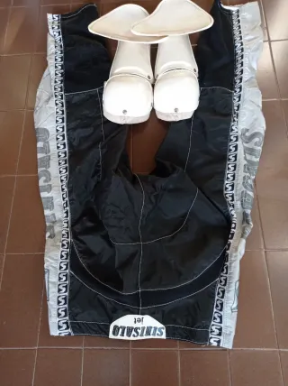 Pantalón Motocross Enduro con Protecciones Sinisal