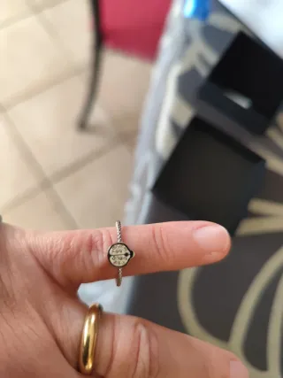 Anello Marlù regolabile coccinella nuovo