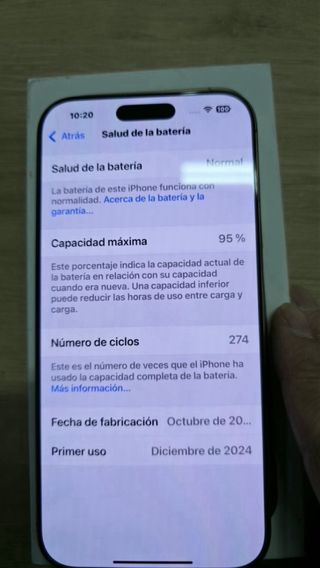 iPhone 16 Pro Max 256GB Dorado